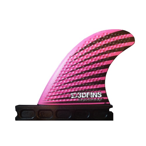 3DFINS SURF FIN RIP SPIT  - Pink (Small)
